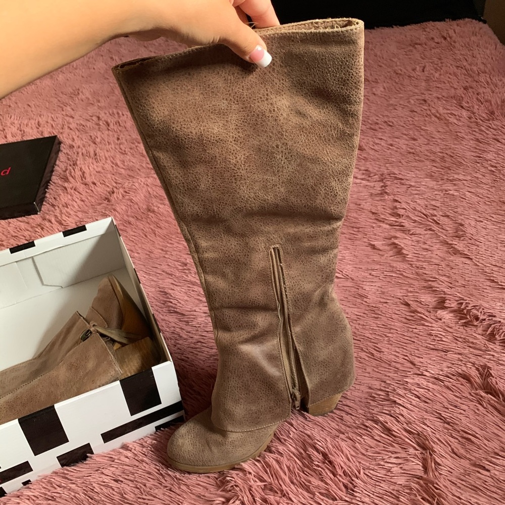Knee high boots